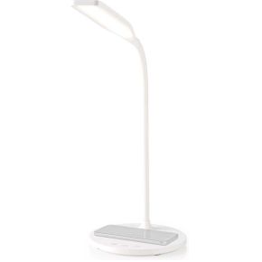 Nedis LED-Lamp met Draadloze Lader | Dimmer - Op Product | LED / Qi | 10 W | Met dimfunctie | Koel Wit / N