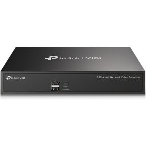 TP-LINK VIGI NVR1008H Netwerk Video Recorder (NVR) 1U Zwart