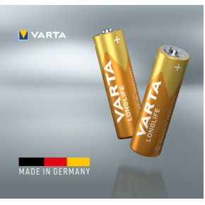 Varta Longlife AAA Wegwerpbatterij Alkaline