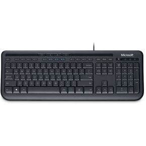 Microsoft Wired Keyboard 600 toetsenbord USB QWERTY Zwart