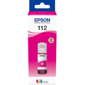 Epson 112 70ml Magenta inktcartridge voor de EcoTank
