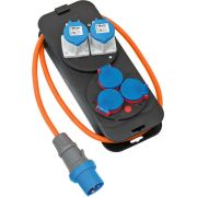 Brennenstuhl CampingStromstation 1.5 m 2xCEE230V/16A. 3x230V