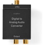 Nedis-Digitale-Audioconverter-1-weg-Input-1x-Digital-RCA-1x-TosLink-Output-1x-2x-RCA-1x-3-5m