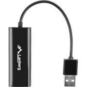 Lanberg-NC-0100-01-tussenstuk-voor-kabels-USB-A-RJ-45-Zwart