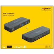 DeLOCK-11481-KVM-switch-Zwart-met-USB-3-0-en-audio
