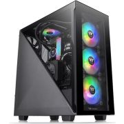 Thermaltake Divider 300 TG Midi Tower Zwart Behuizing