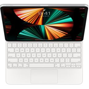 Apple MJQL3LB/A toetsenbord voor mobiel apparaat Wit AZERTY Amerikaans Engels