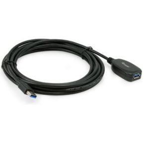 Equip 133346 USB-kabel 5 m USB 3.2 Gen 1 (3.1 Gen 1) USB A Zwart