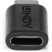 Lindy-41893-tussenstuk-voor-kabels-USB-3-2-Type-C-Zwart