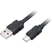 Akasa-AK-CBUB43-03BK-USB-kabel-0-3-m-USB-2-0-USB-A-USB-C-Zwart