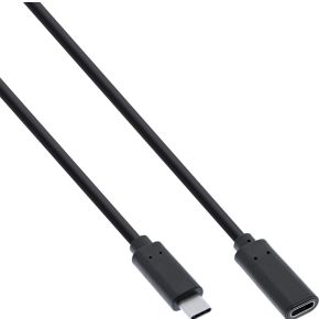 InLine 35772 USB-kabel 2 m USB 3.2 Gen 2 (3.1 Gen 2) USB C Zwart
