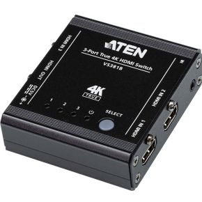 ATEN 3-poorts True 4K HDMI-schakelaar