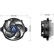ARCTIC-Alpine-23-CO-Processor-Koelset-9-cm-Aluminium-Zwart-1-stuk-s-