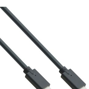 InLine 35706A USB-kabel 0,5 m USB 3.2 Gen 2 (3.1 Gen 2) USB C Zwart
