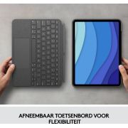 Logitech-Combo-Touch-iPad-Pro-Tablet-toetsenbord-11-inch-Grijs