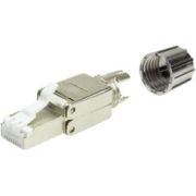 LogiLink-MP0080-CAT-8-1-feldkonfektionierbarer-RJ45-Stecker-kabel-connector-Grijs-Roestvrijstaal