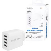 LogiLink-PA0211W-oplader-voor-mobiele-apparatuur-Wit-Binnen