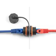 DeLOCK 88145 tussenstuk voor kabels RJ45 Zwart