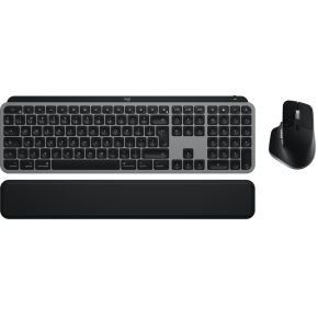 Logitech MX Keys S Combo for Mac toetsenbord Inclusief muis Thuis/Werk RF-draadloos + Bluetooth QWER