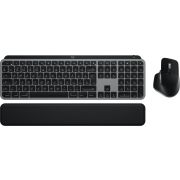 Logitech MX Keys S Combo for Mac Inclusief Thuis/Werk RF-draadloos + Bluetooth QWER toetsenbord en muis