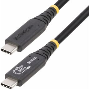 StarTech.com USB4 Gen 3x2 40Gbps 240W USB Type-C 1m USB-IF gecertificeerd