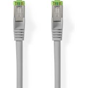 Nedis Cat 8.1 Netwerkkabel S/FTP RJ45 Male - Male 15.0 m Grijs