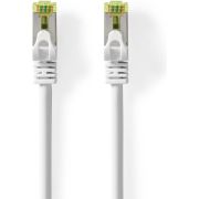 Nedis CAT7 Netwerkkabel S/FTP RJ45 Male - Male 0.25 m Rond LSZH Wit