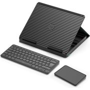 Logitech Casa Pop-Up Desk QWERTY Brits Engels Bluetooth Grijs