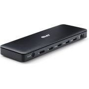 CLUB3D Thunderbolt 4 Certified 12-in-1 dockingstation voor mobiel apparaat Universeel Zwart
