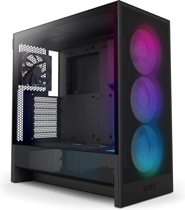Megekko.nl - NZXT H5 Flow RGB - Black 2024 Behuizing