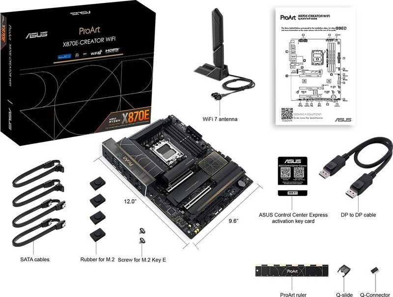 Megekko.nl - ASUS PROART X870E-CREATOR WIFI moederbord