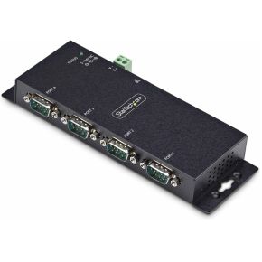 StarTech.com 4-Port Serieel naar Ethernet Adapter, IP Serial Device Server voor Remote RS232 Apparat