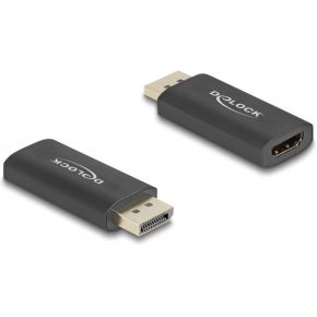 DeLOCK 61055 tussenstuk voor kabels DisplayPort HDMI Zwart