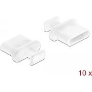 DeLOCK 64094 poortklepbeschermers 10 stuk(s) USB Type-C