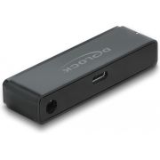 DeLOCK 64188 tussenstuk voor kabels USB Type-C SATA Zwart