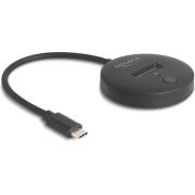 DeLOCK 64254 basisstation voor opslagstations USB 3.2 Gen 1 (3.1 Gen 1) Type-C Zwart