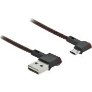 DeLOCK 85269 USB-kabel USB 2.0 0,2 m USB A Micro-USB B Zwart
