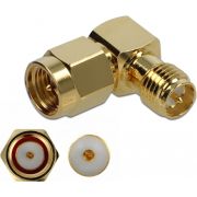 DeLOCK 89955 kabel-connector SMA, RP-SMA Goud