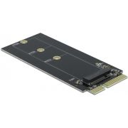 DeLOCK SATA 22 pin male to M.2 Key B slot interfacekaart/-adapter Intern