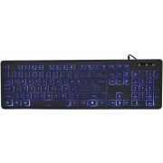 Gembird KB-UML3-02 Thuis/Werk USB Zwart Toetsenbord