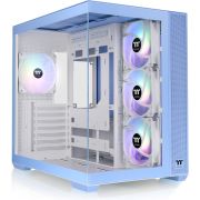 Thermaltake View 380 TG ARGB Hydrangea Blue Midi Tower Blauw Behuizing