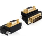 DeLOCK 65261 tussenstuk voor kabels VGA 15 pin DVI 24+5 pin Zwart