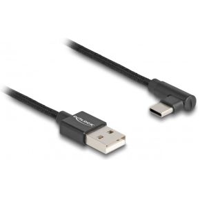 DeLOCK 80029 USB-kabel USB 2.0 0,5 m USB A USB C Zwart