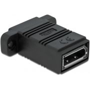 DeLOCK 81309 tussenstuk voor kabels DisplayPort Zwart