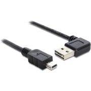 DeLOCK 85175 USB-kabel USB 2.0 0,5 m USB A Mini-USB B Zwart
