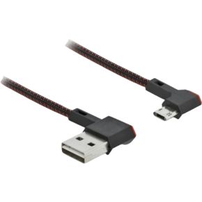 DeLOCK 85270 USB-kabel USB 2.0 0,5 m USB A Micro-USB B Zwart