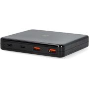 Productafbeelding van Nedis Oplader | 65 W | GaN | Snellaad functie | 1.5 / 2.0 / 3.0 / 3.25 A | Outputs: 4 | USB-A / USB-C | E