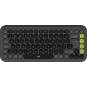 Logitech POP Icon Keys Universeel Bluetooth Brits Engels Grafiet, Groen Toetsenbord