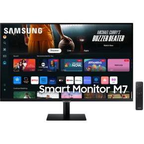 Samsung Smart M7 LS32DM702UUXDU 32  4K Ultra HD USB-C VA Monitor