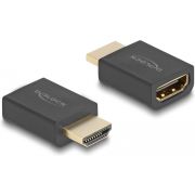 DeLOCK 66460 tussenstuk voor kabels HDMI Type A (Standard) HDMI Type A (Standaard) Zwart